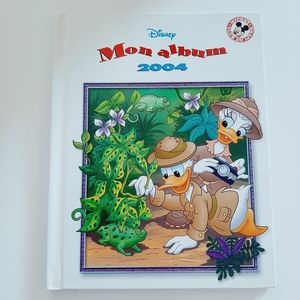 🍒4 for $20🍒 DISNEY - Mon Album 2004 - French - HC Kids Book Almanac
